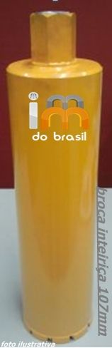 broca diamantada inteiriça 54mm